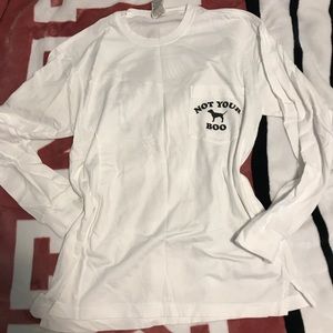 VS Pink Skull Dog Tee